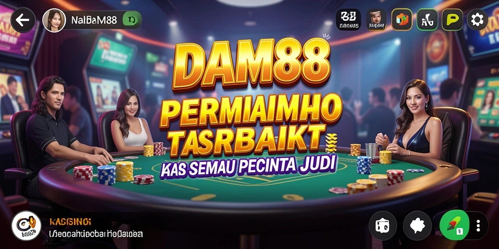 Tampilan gameplay yang seru dan mendebarkan di DAM88.