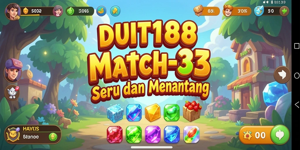 Tampilan visual yang menakjubkan dari gameplay DUIT188.