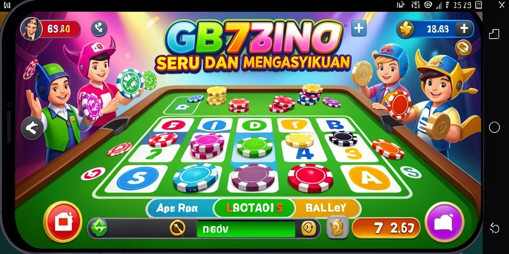 Tampilan utama GB777 menampilkan permainan Bingo yang seru dan grafis yang menarik.
