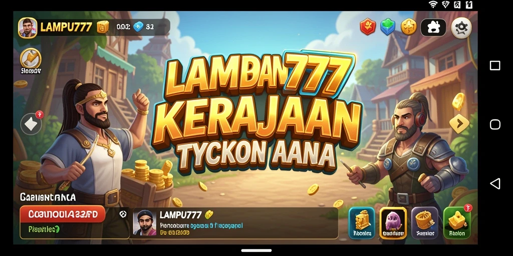 Tampilan gameplay LAMPU777 dengan berbagai pilihan bisnis.