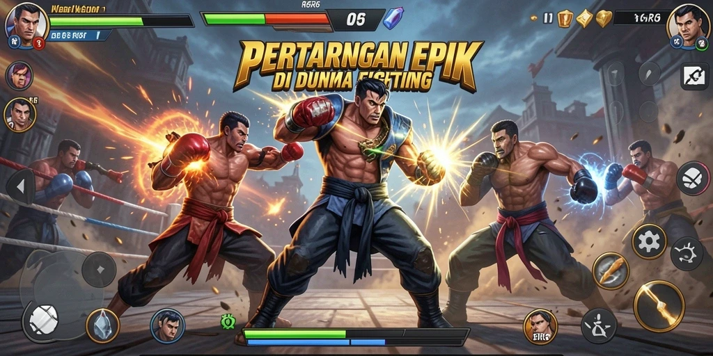 Screenshot gameplay R6R6 menampilkan pertarungan yang intens dan seru.
