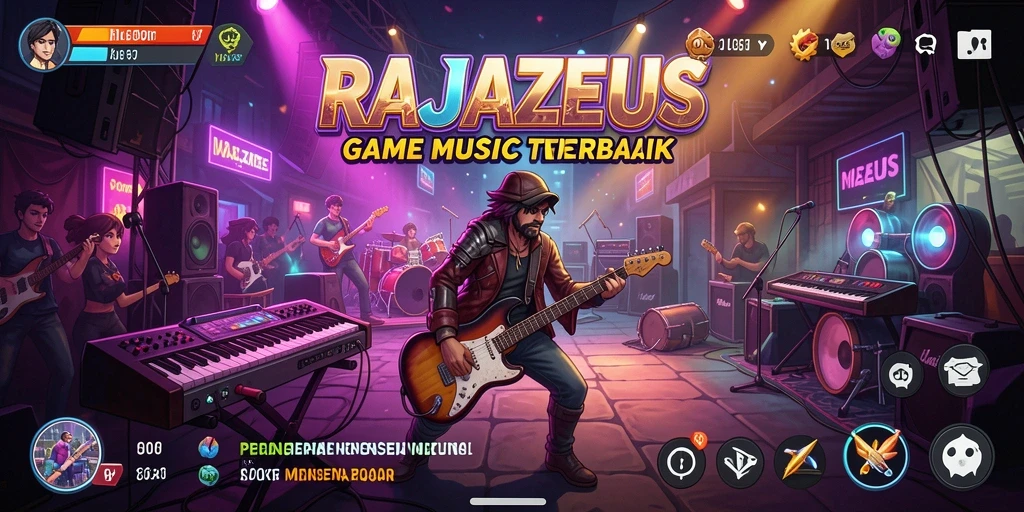 Tampilan gameplay RAJAZEUS yang menawan dan interaktif.