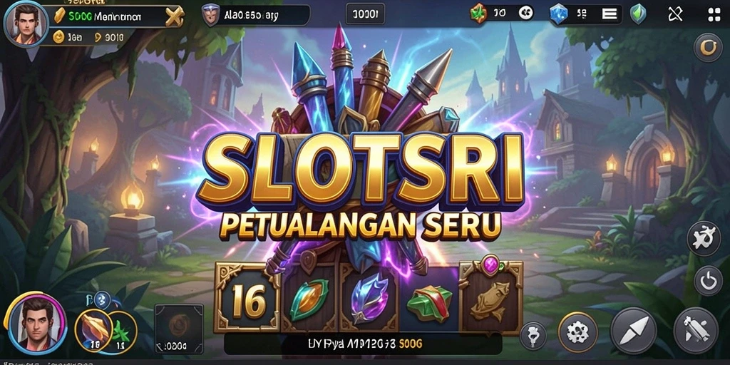 Screenshot SLOTSRI menampilkan aksi seru dalam gameplay MMORPG.